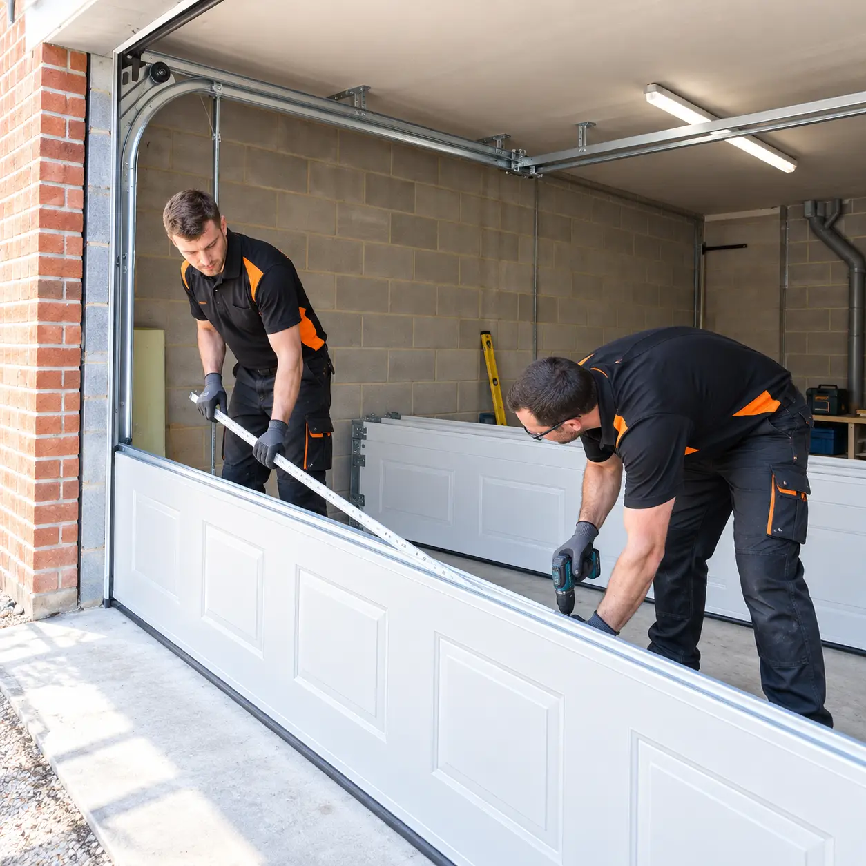 Professional garage door installation in Leander TX